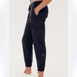 Splits59 Supplex Cargo Jogger Pants Black Size Medium